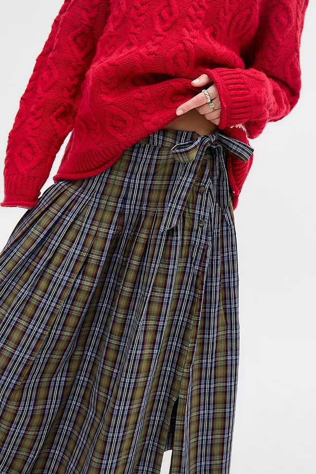 Damson Madder Josie Midi Skirt