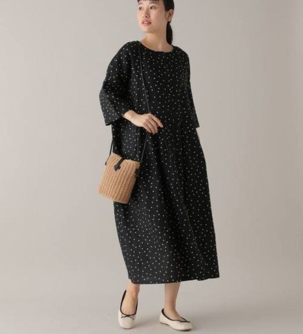 studio CLIP Japan polka dress FS