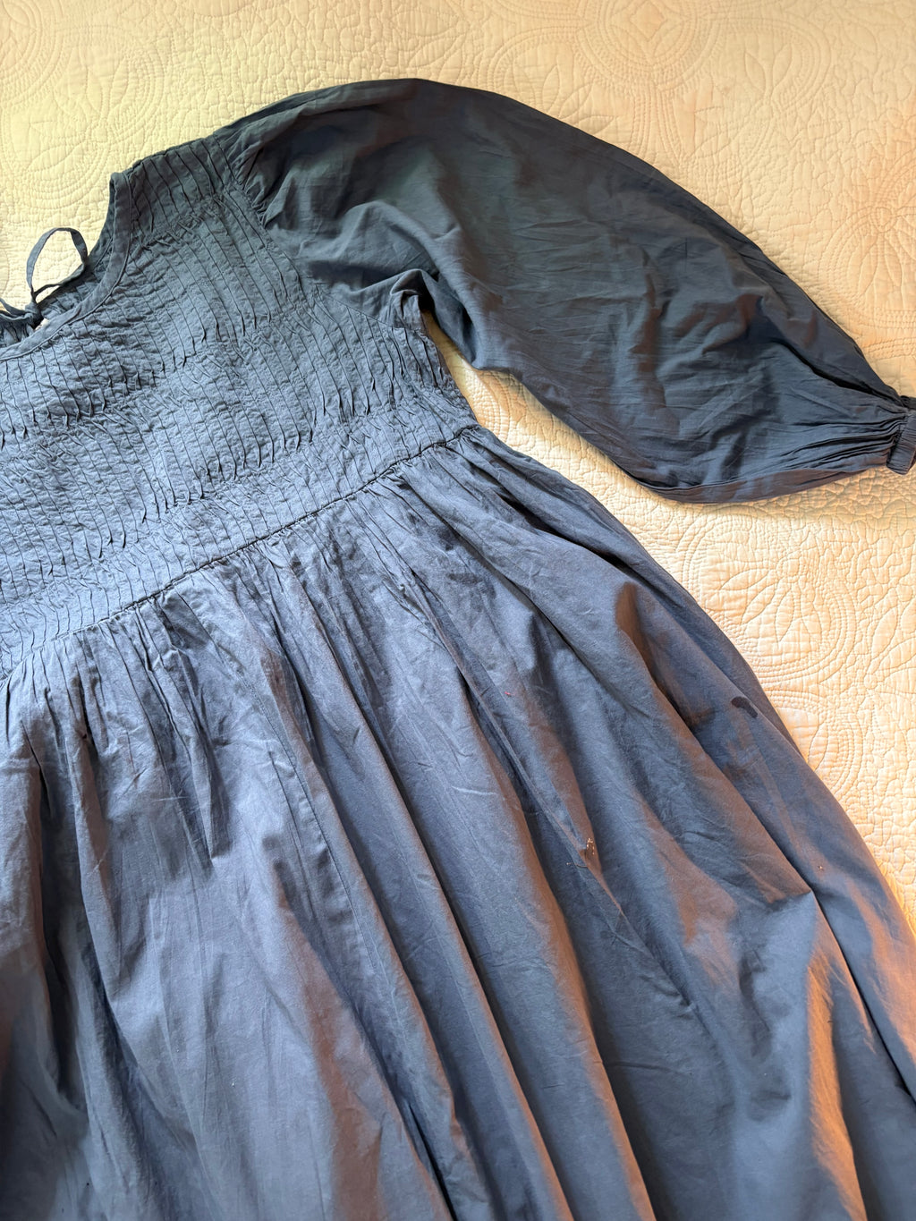 Sonny label Japan pleated bust dress FS