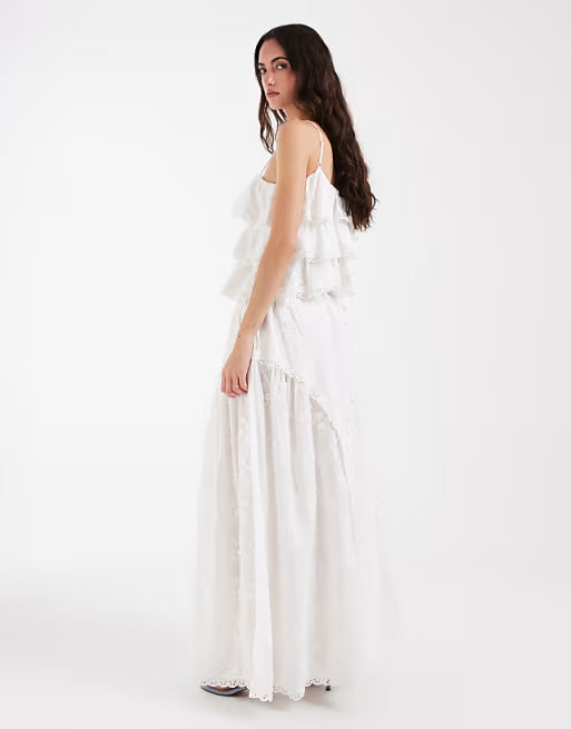 Muse Assembly boho broderie anglaise maxi SKIRT AND TOP SOLD SEPARATELY