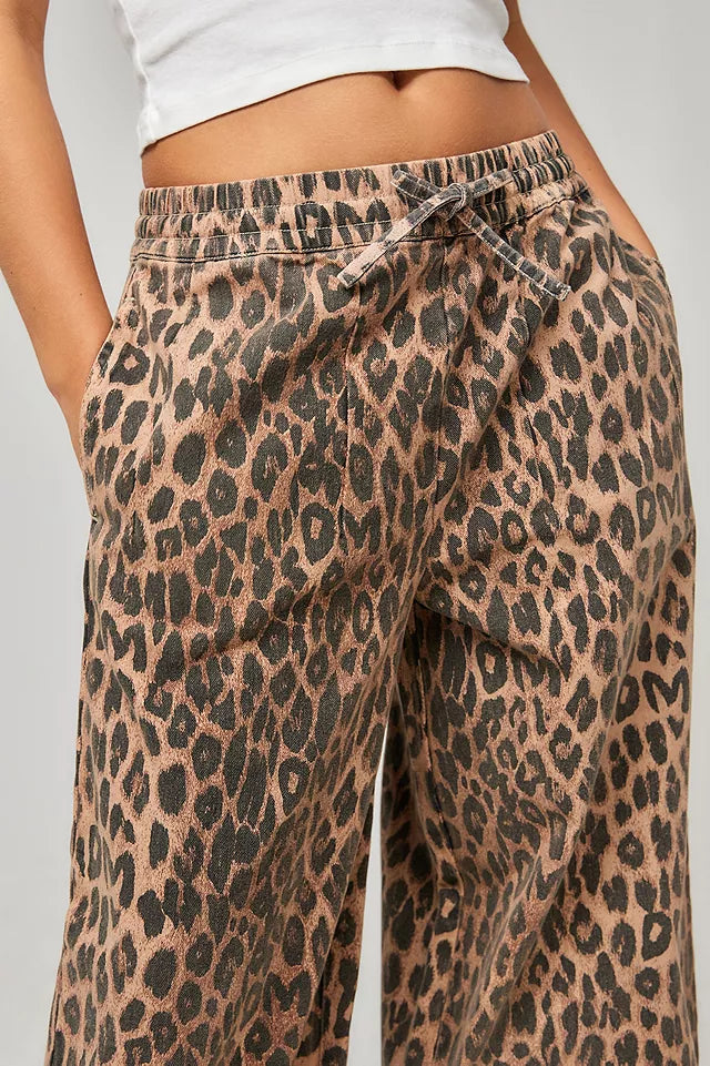 Damson madder Rafe pants Leopard uk 8