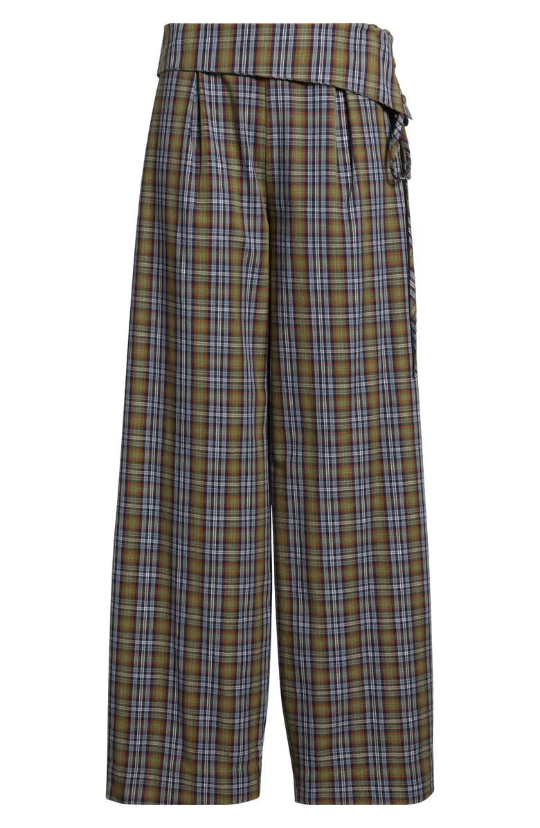 DAMSON MADDER Fia Trousers - Multi Check UK 10