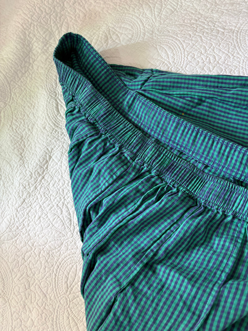 Free assembly check skirt XXL