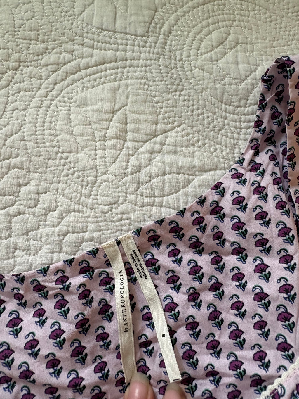 Anthropologie set in PINK S