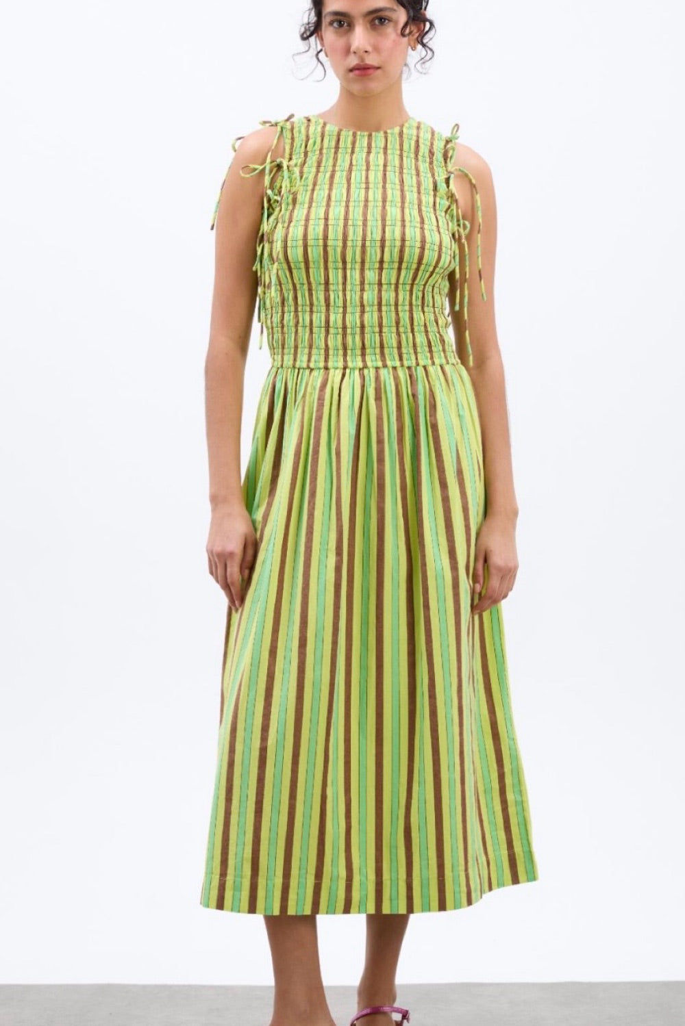 DAMSON MADDER BECCA MIDI DRESS