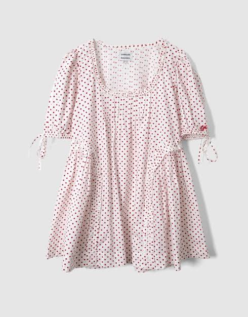 DAMSON MADDER
Meri Mini Dress white dots