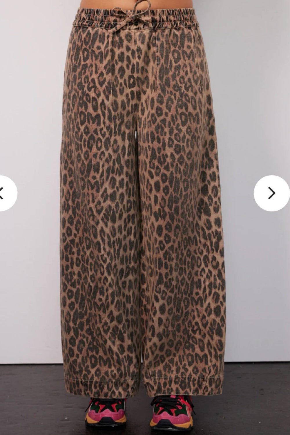 Damson madder Rafe pants Leopard uk 8