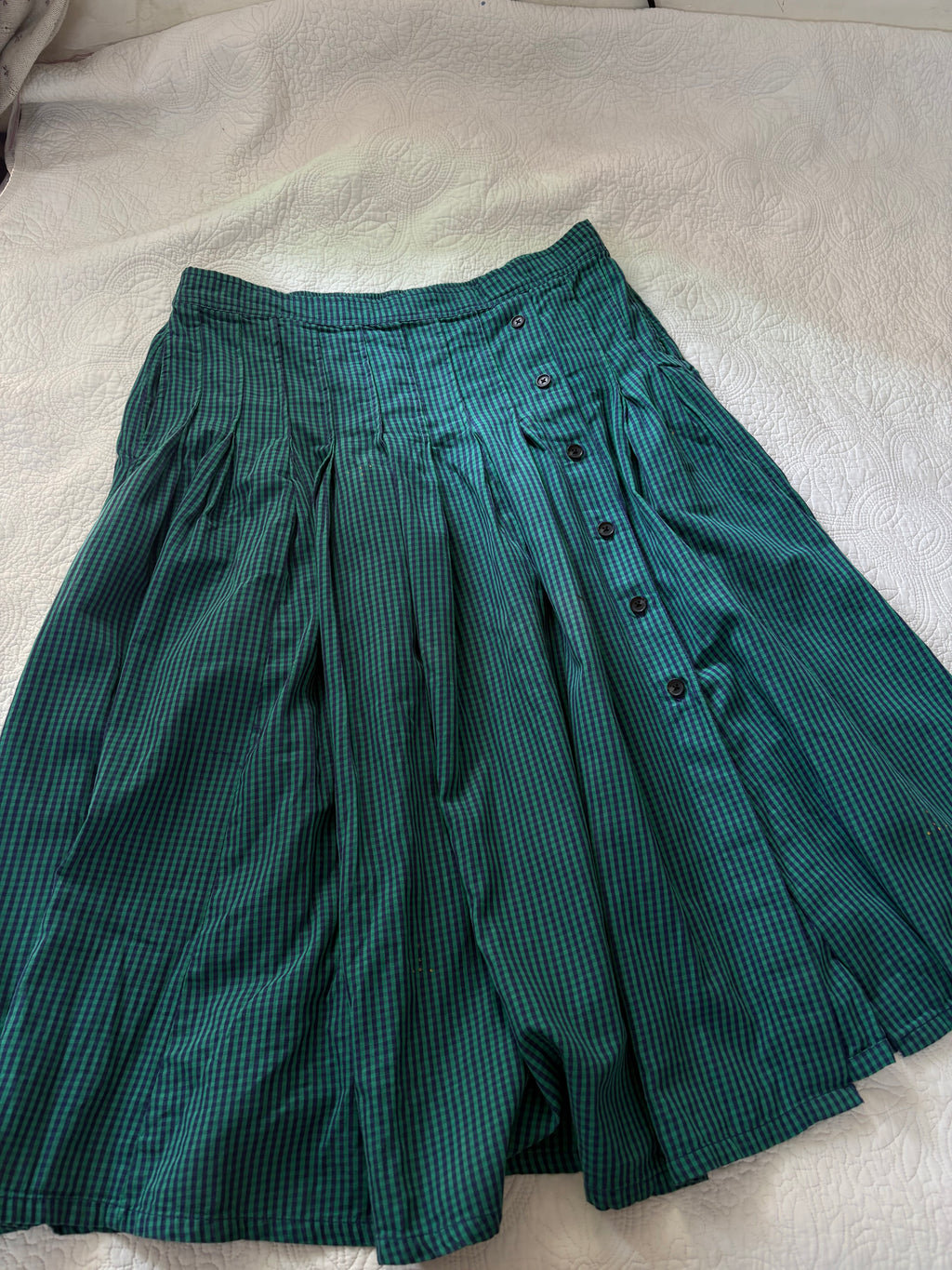 Free assembly check skirt XXL
