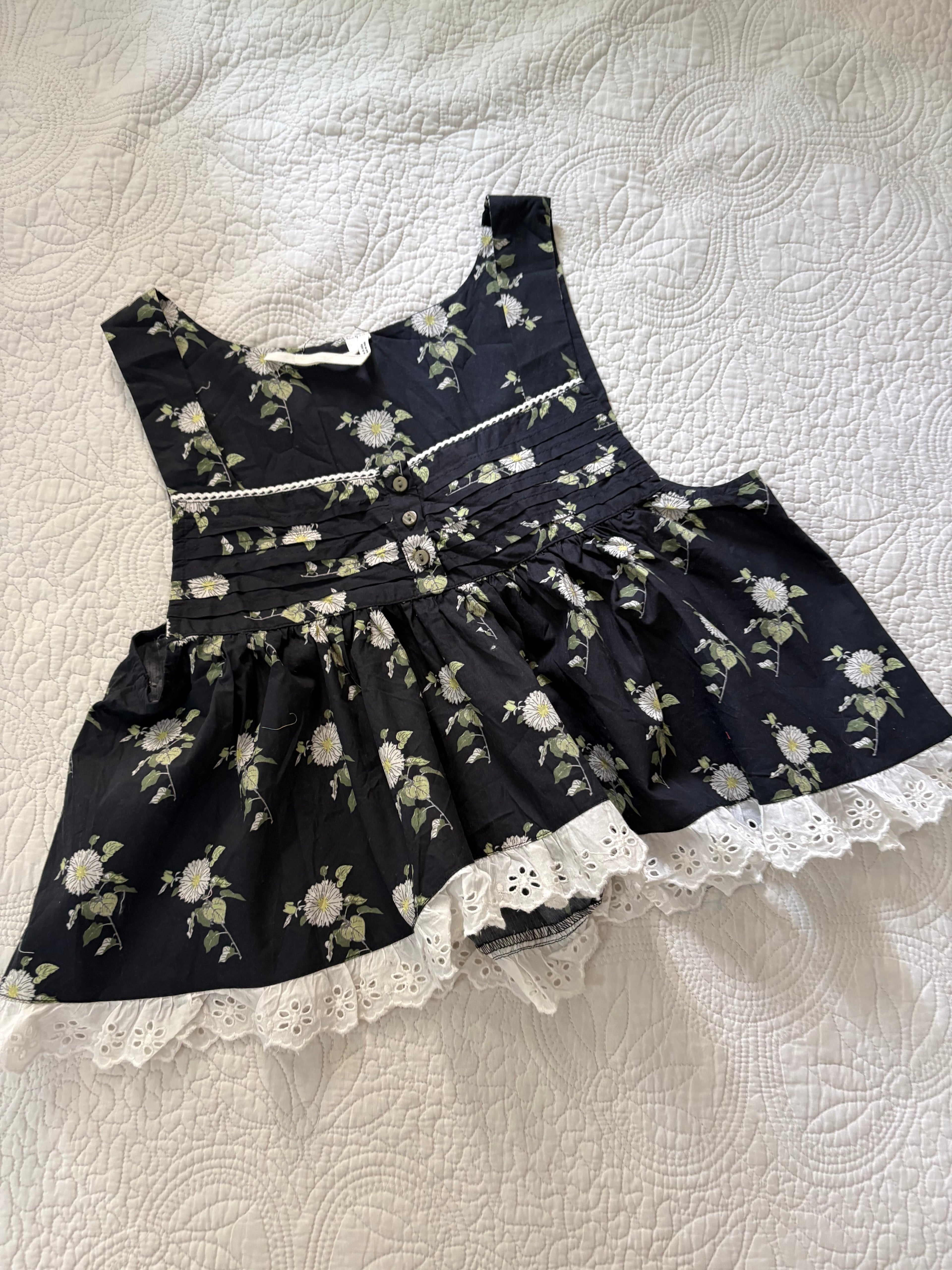 Anthropologie ruffle top XXS