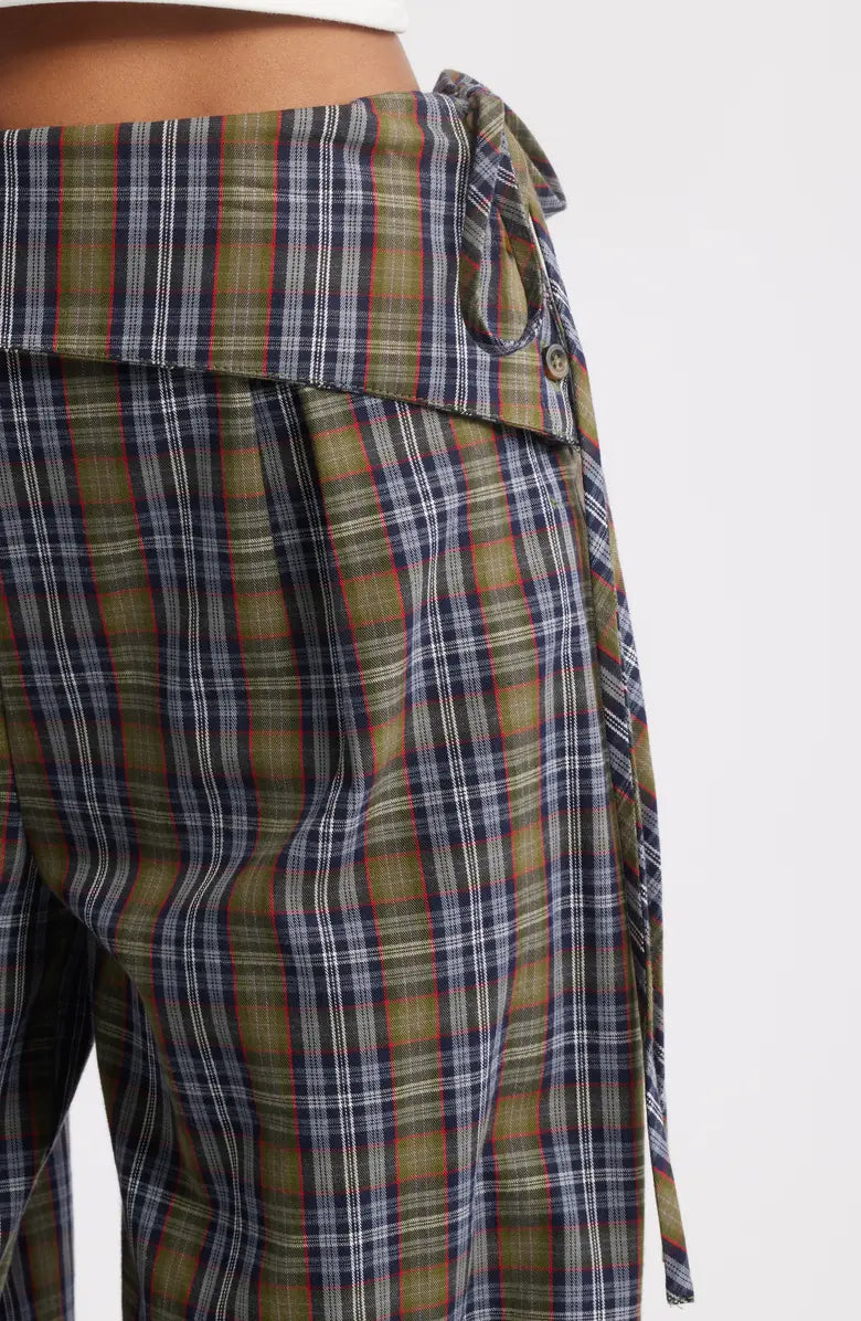 DAMSON MADDER Fia Trousers - Multi Check UK 10