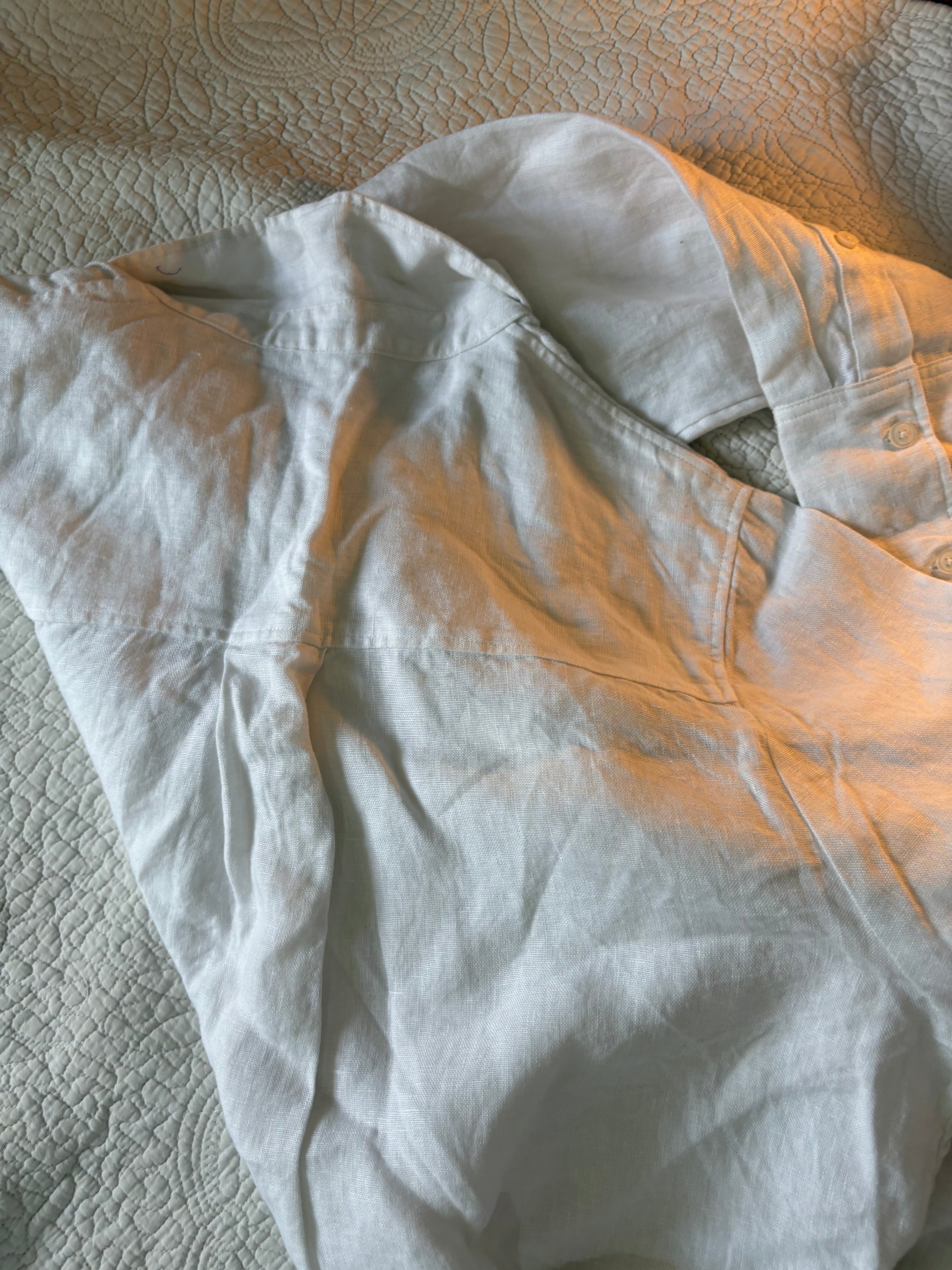 Pure linen shirt M/L