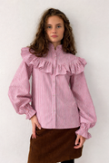 Boii Studios ruffle top pink XS/S