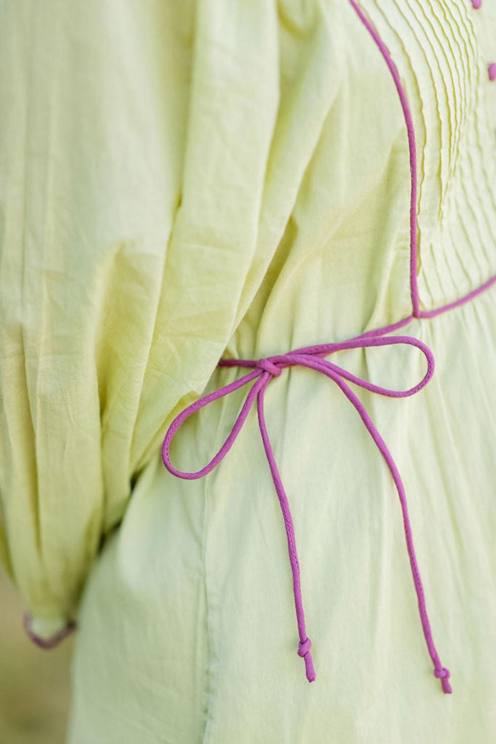 BAYBALA Manymoons Mallie Dress in Chartreuse