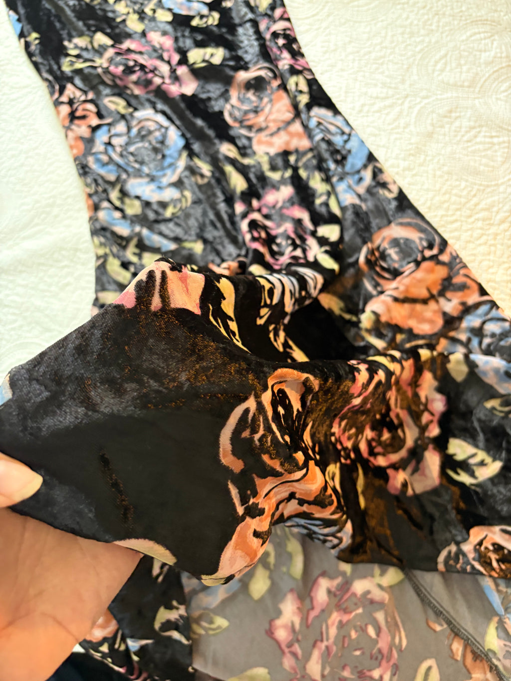 ASOS velvet skirt uk10