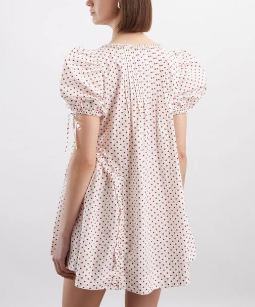 DAMSON MADDER
Meri Mini Dress white dots