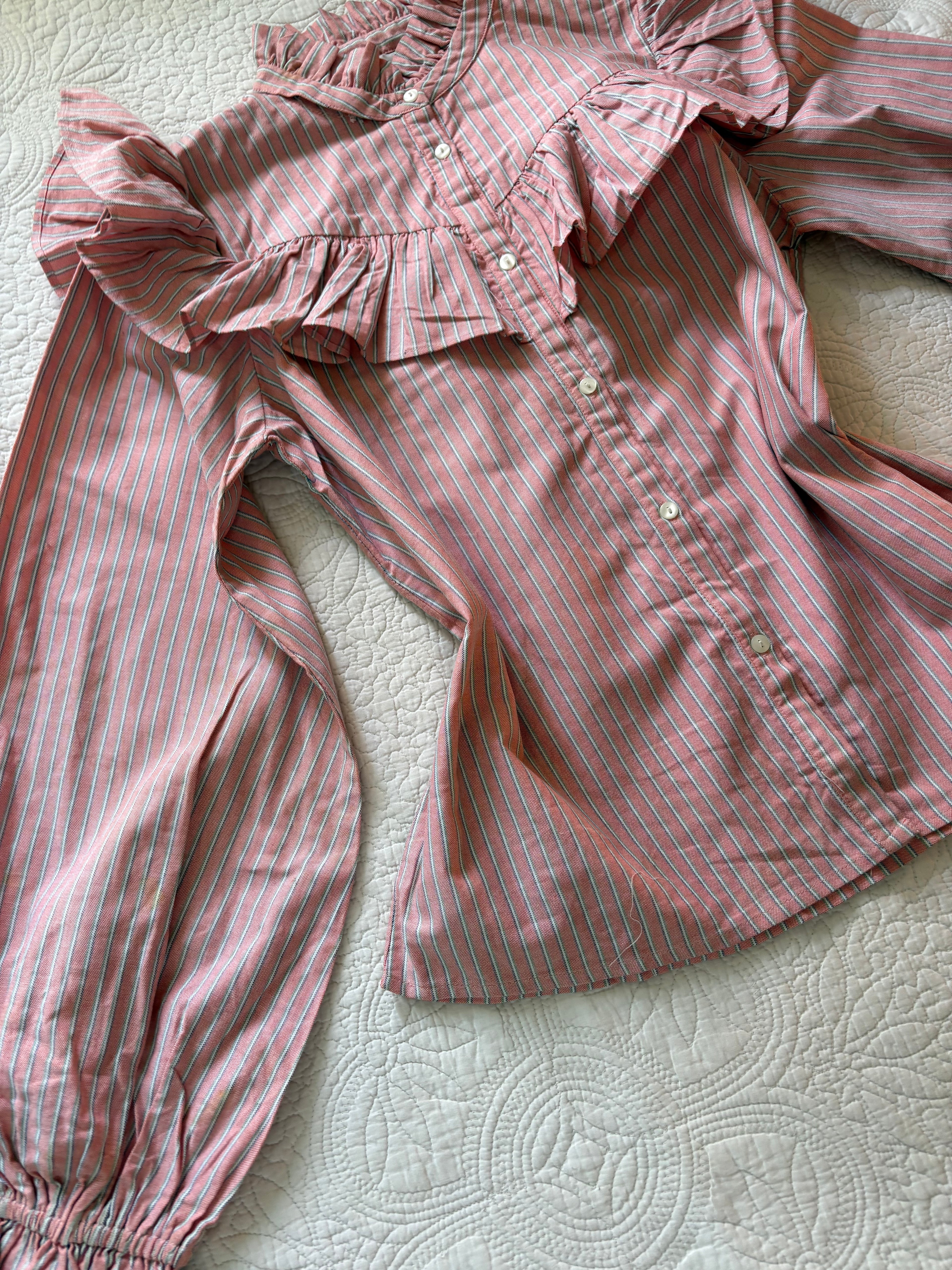 Boii Studios ruffle top pink XS/S
