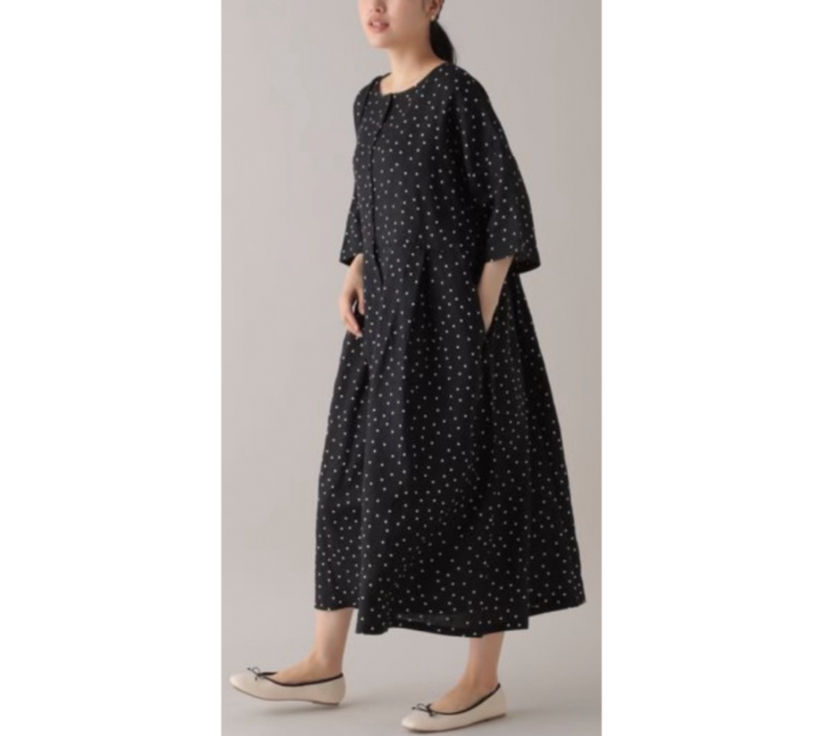 studio CLIP Japan polka dress FS