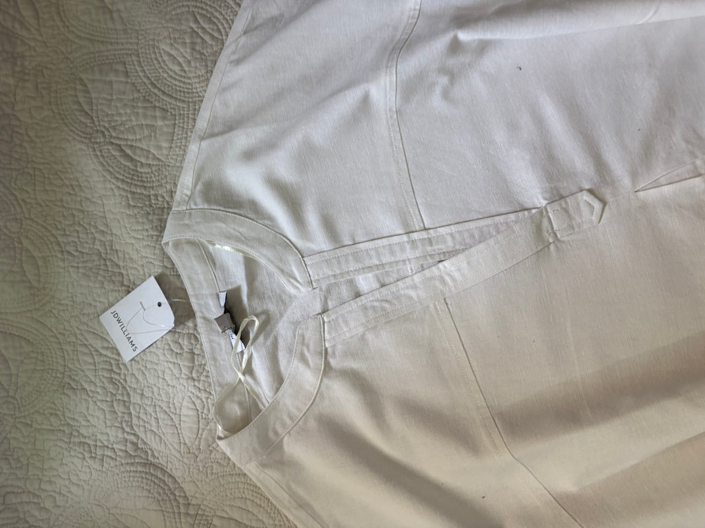 JD Williams linen blend top UK 16