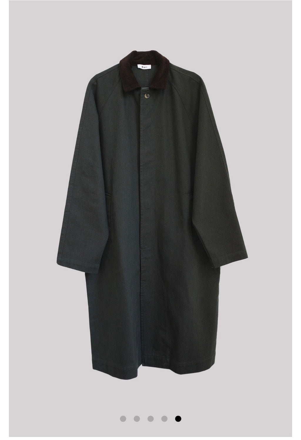 Boii Caras long jacket