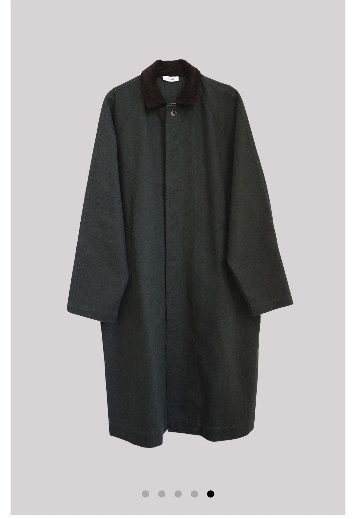 Boii Caras long jacket