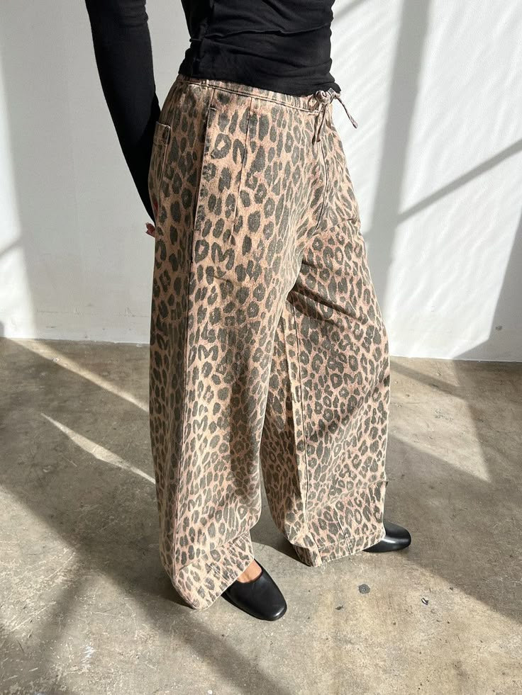 Damson madder Rafe pants Leopard uk 8
