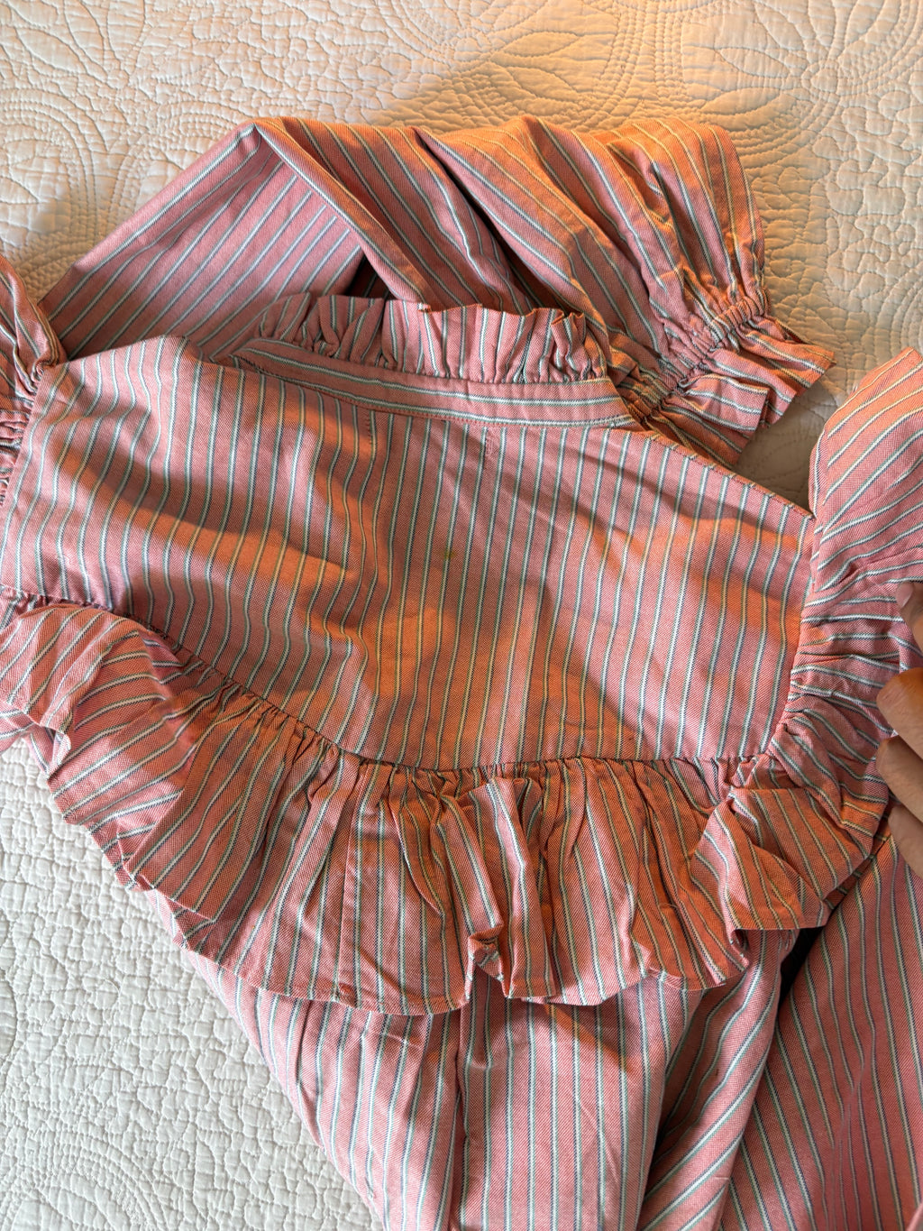 Boii Studios ruffle top pink XS/S