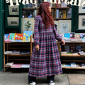 Lucy and Yak check dress Uk 10