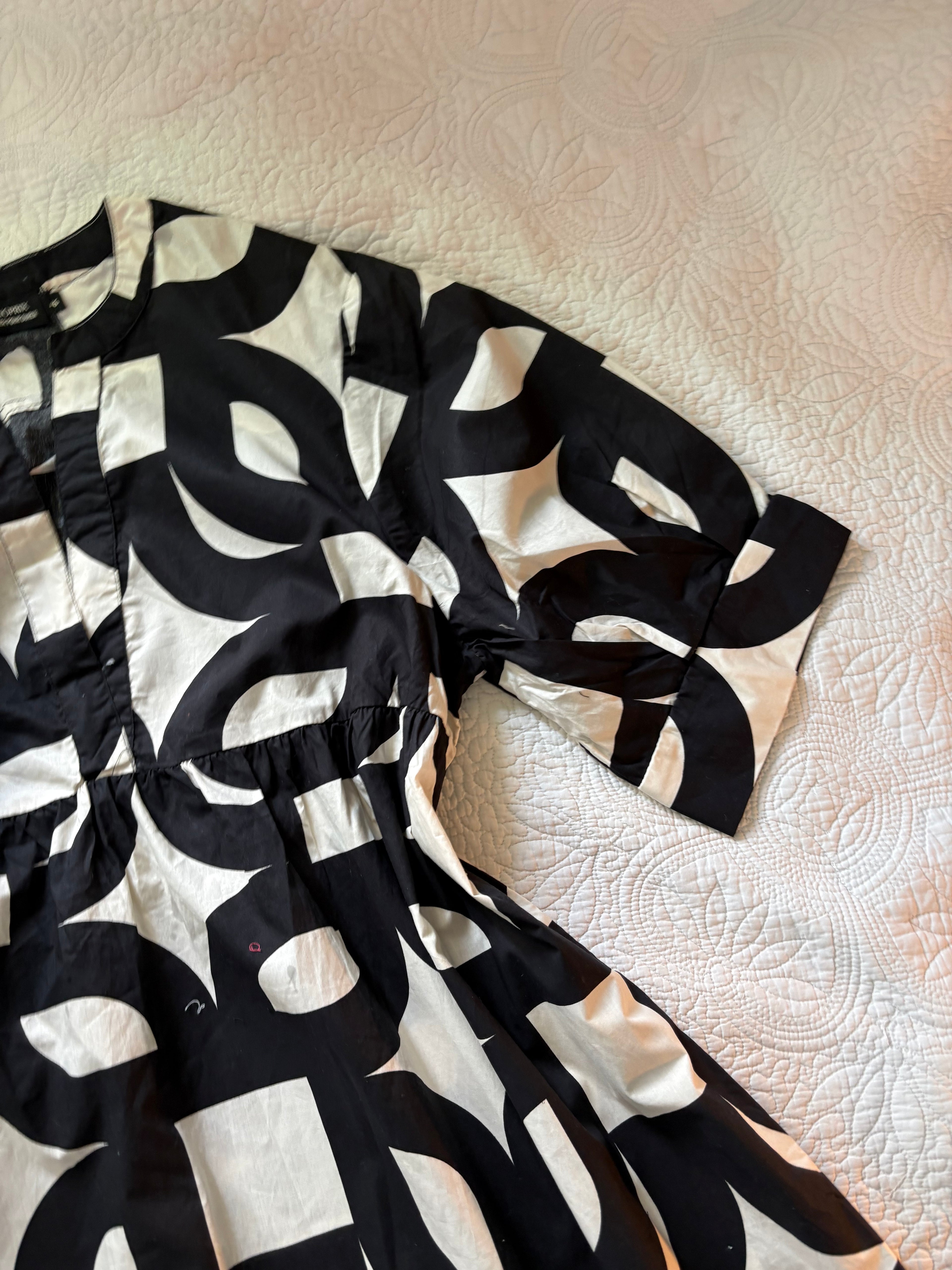 Monoprix robe de jour dress XL