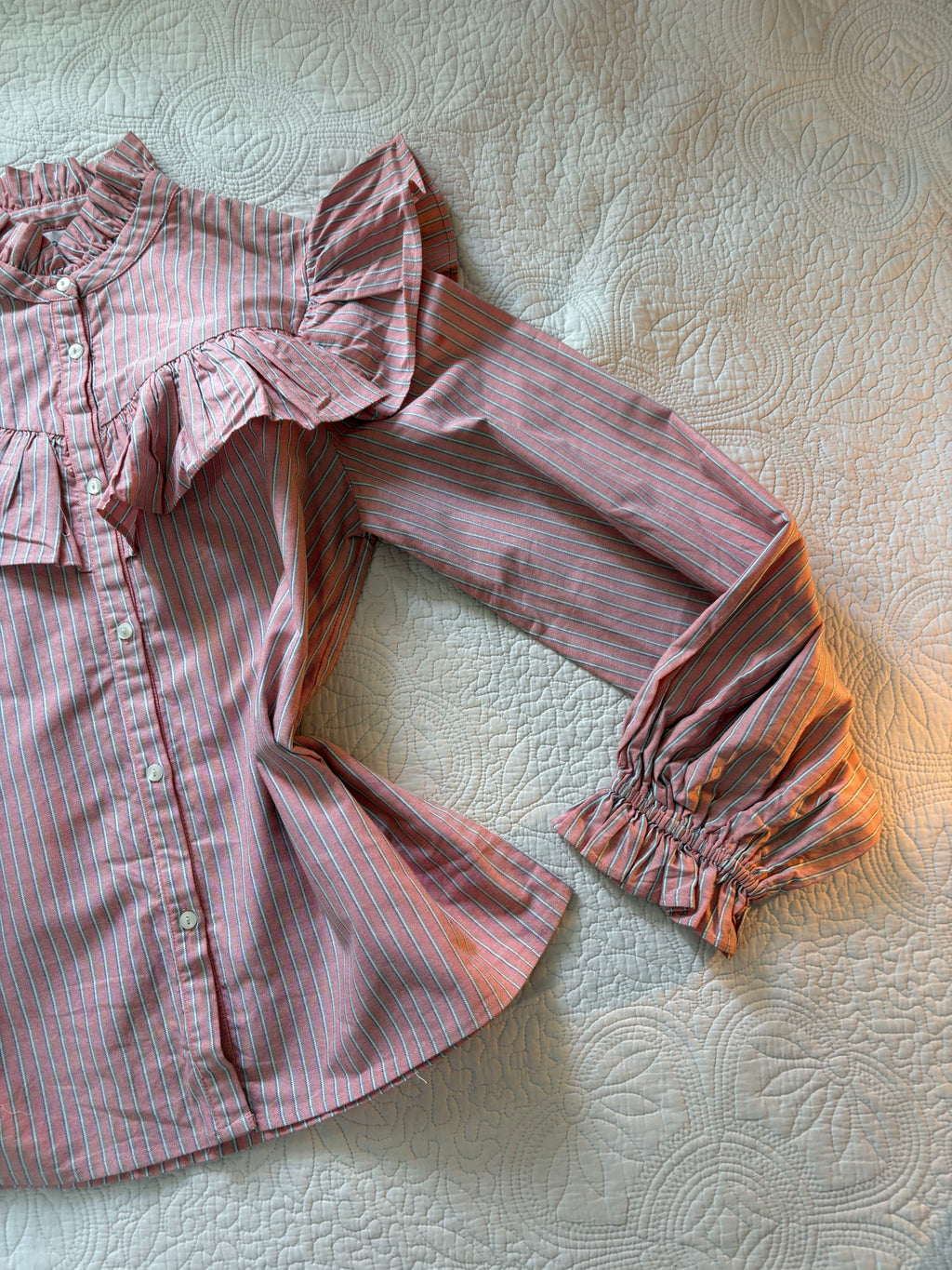 Boii Studios ruffle top pink XS/S