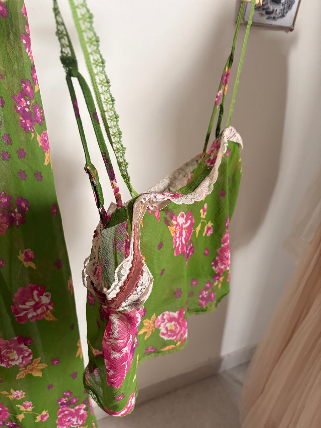 Free people new obsession slip set green