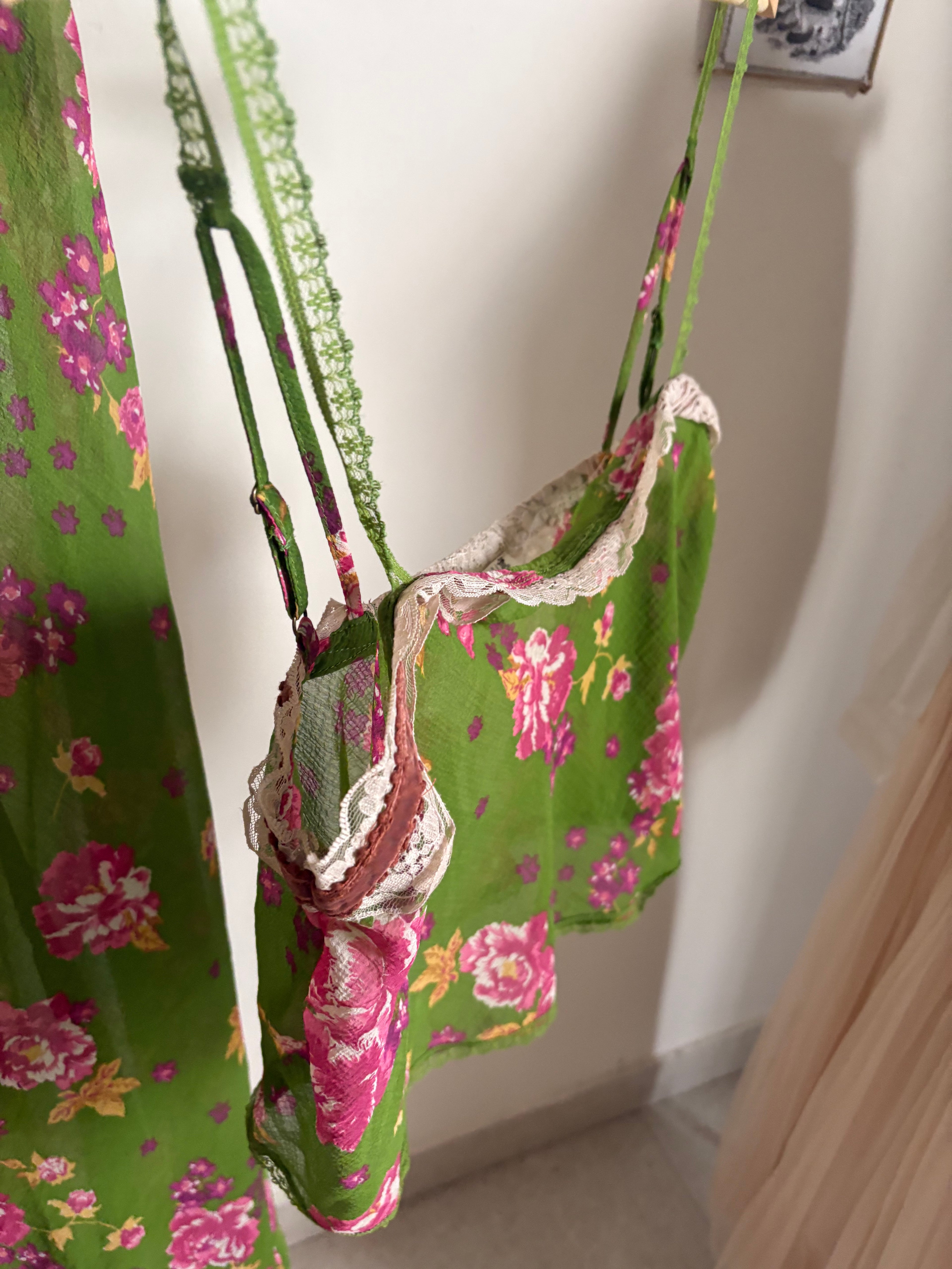 Free people new obsession slip set green
