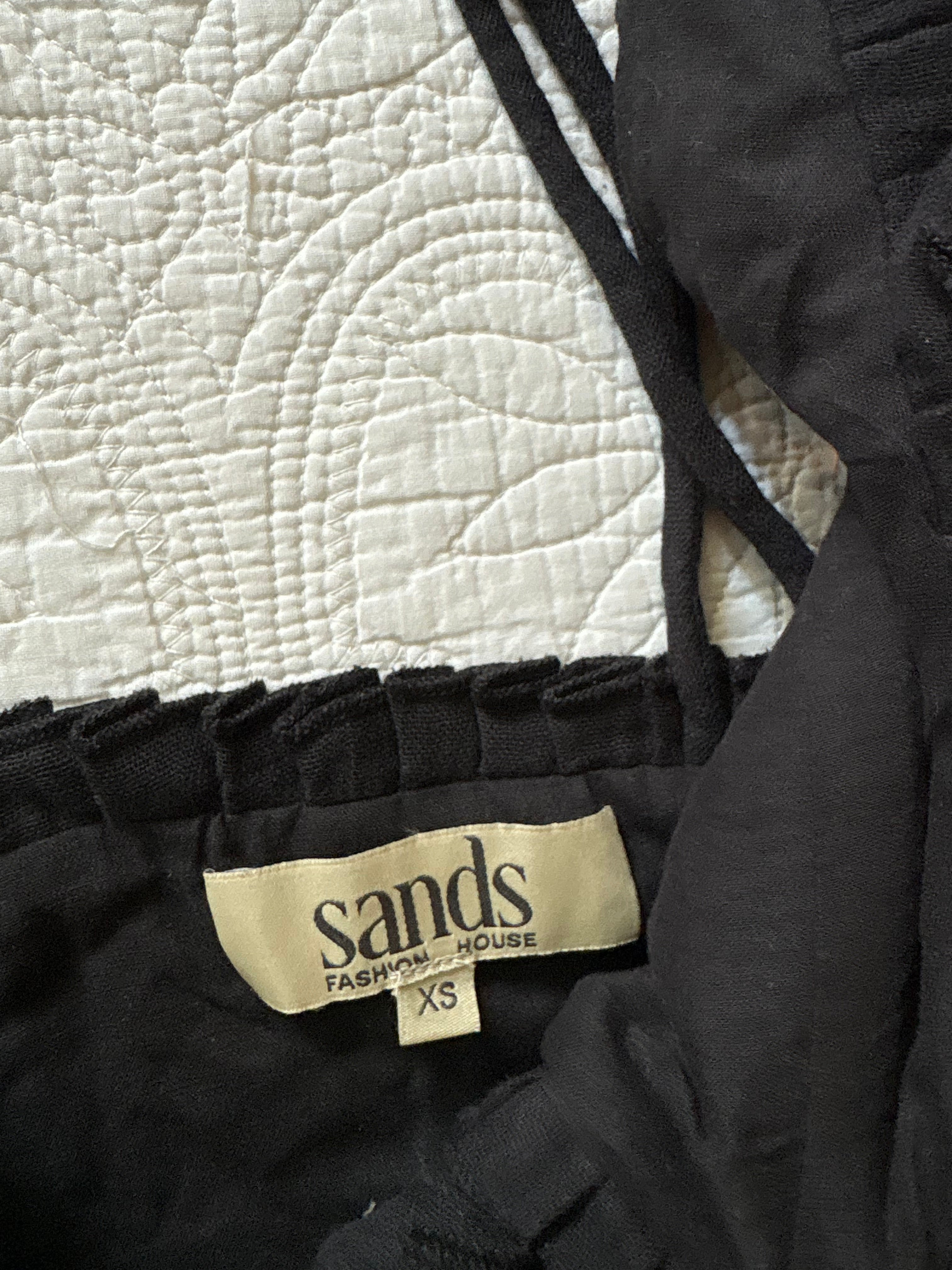 Sands black tie top XS/S