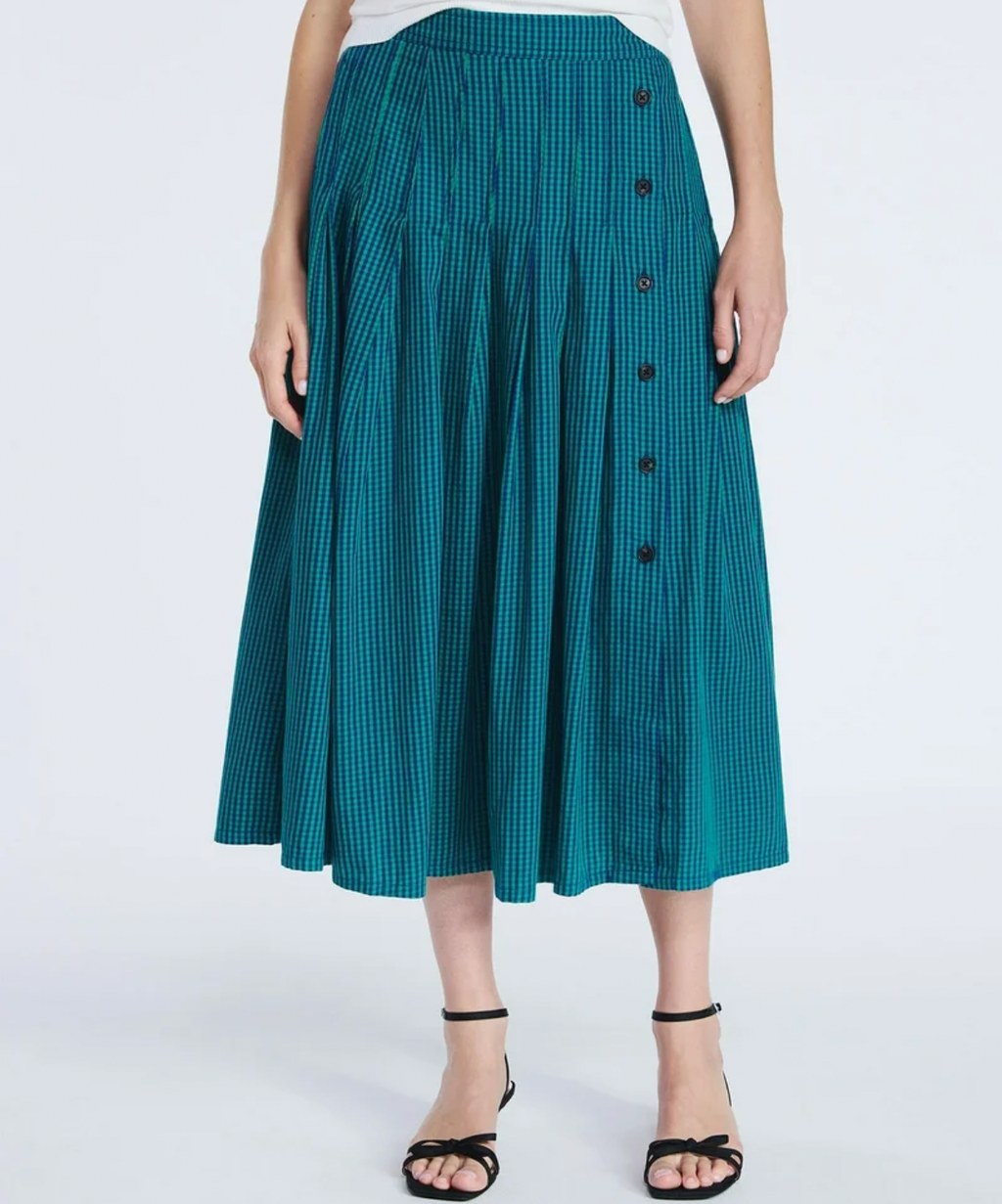 Free assembly check skirt XXL