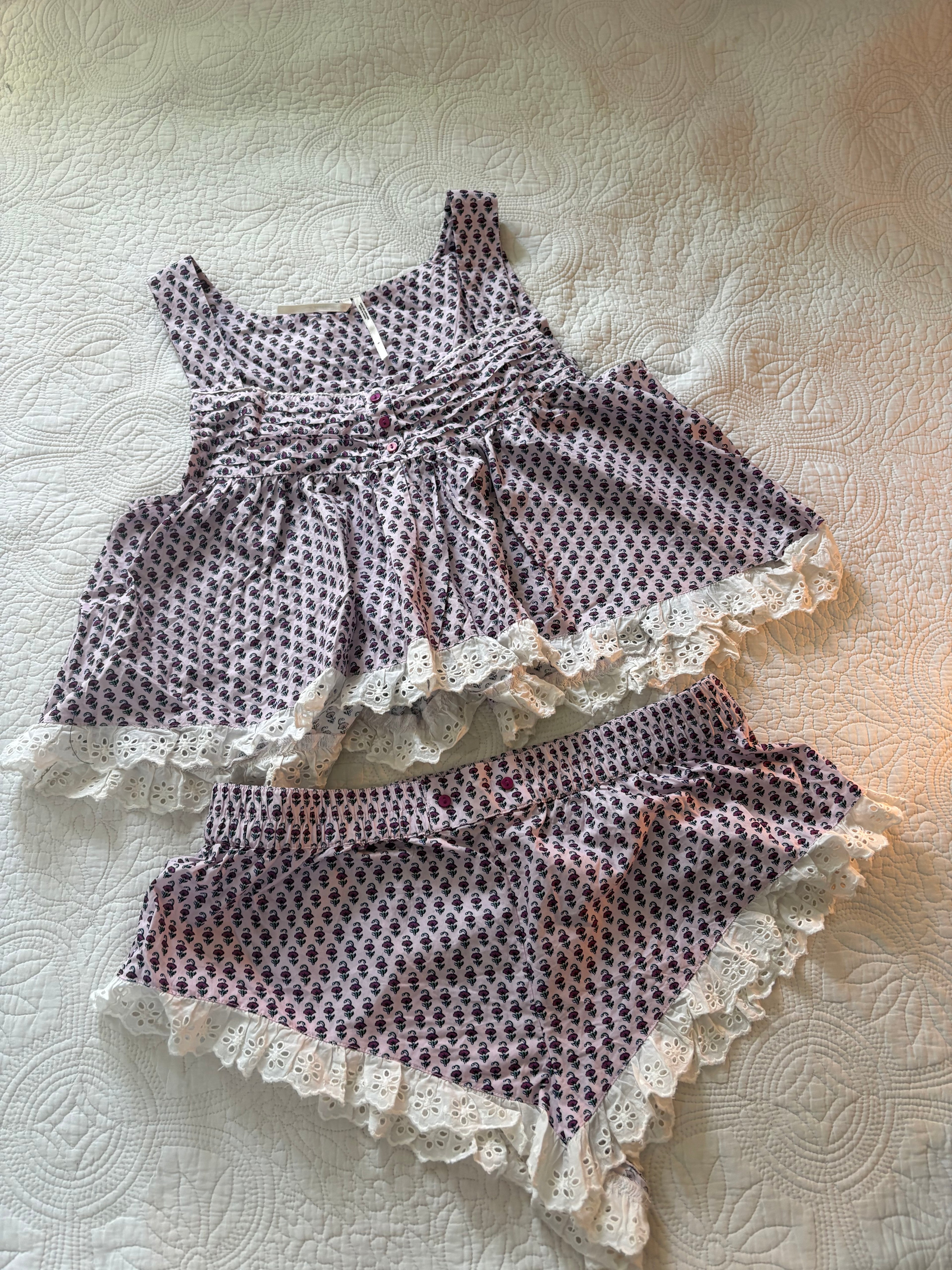 Anthropologie set in PINK S