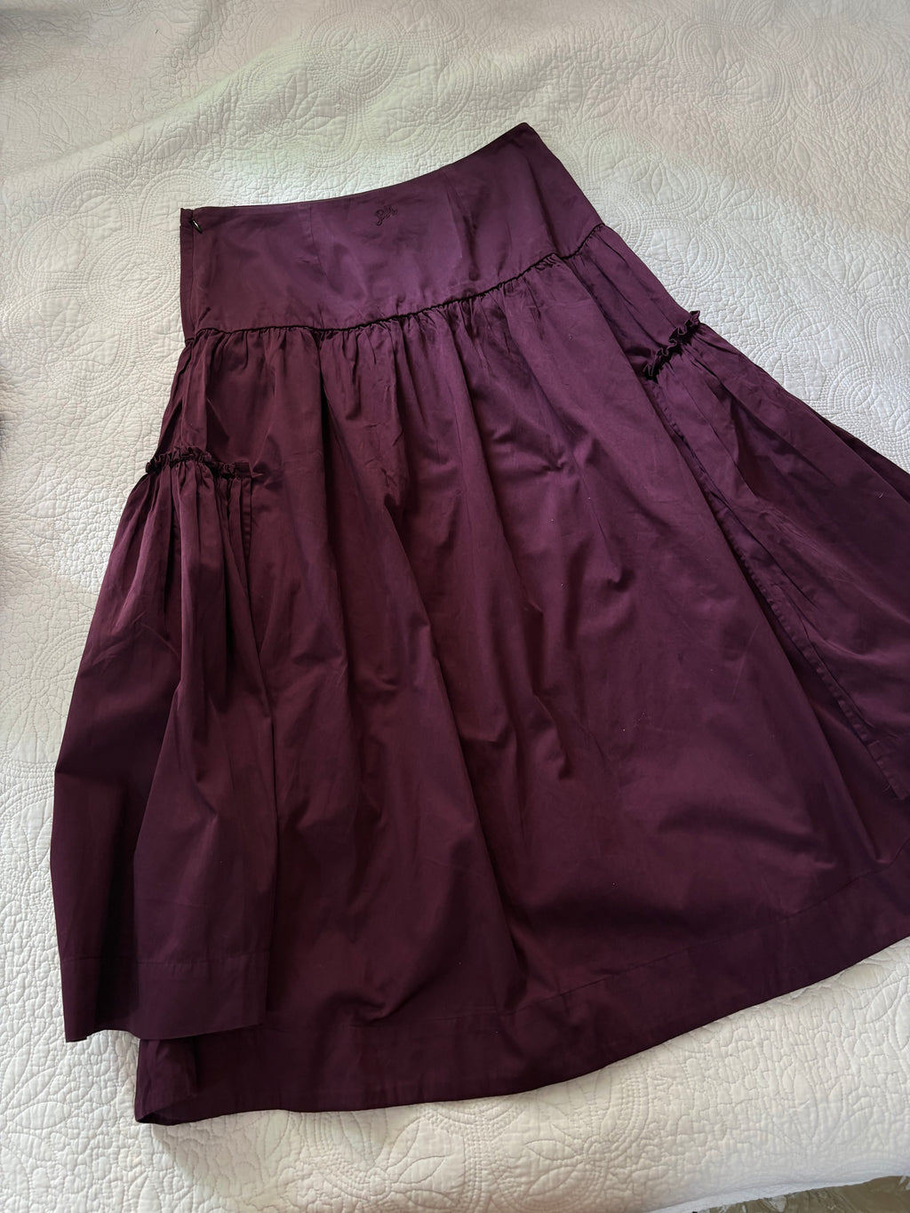 Damson madder Berta skirt 30”