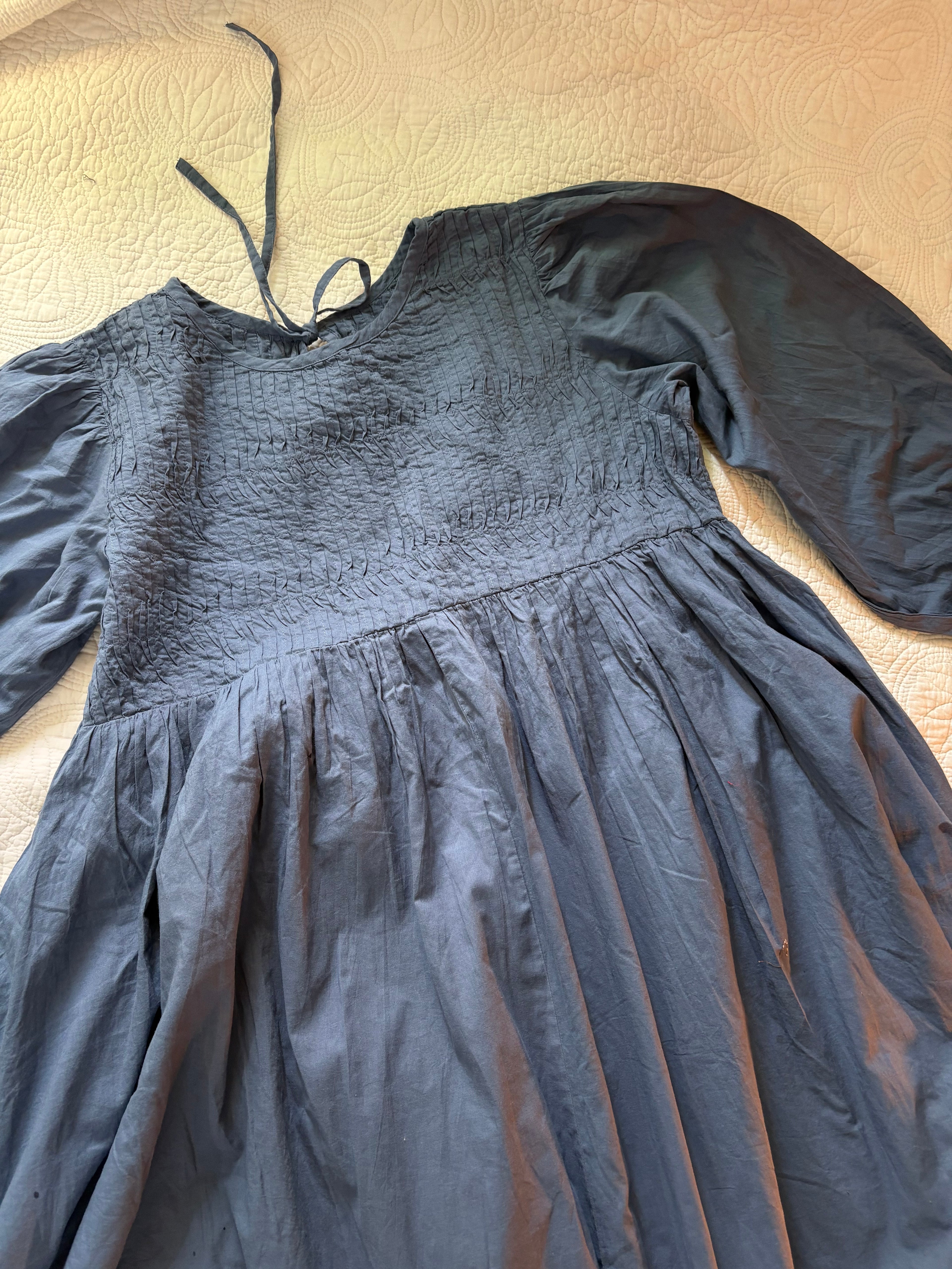 Sonny label Japan pleated bust dress FS