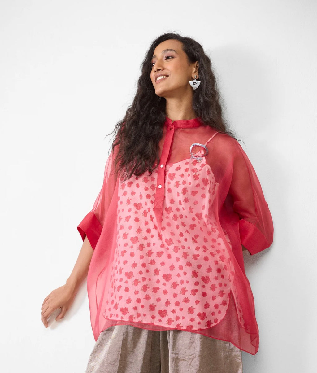 NICOBAR Jaisalmer SILK Shirt ONLY