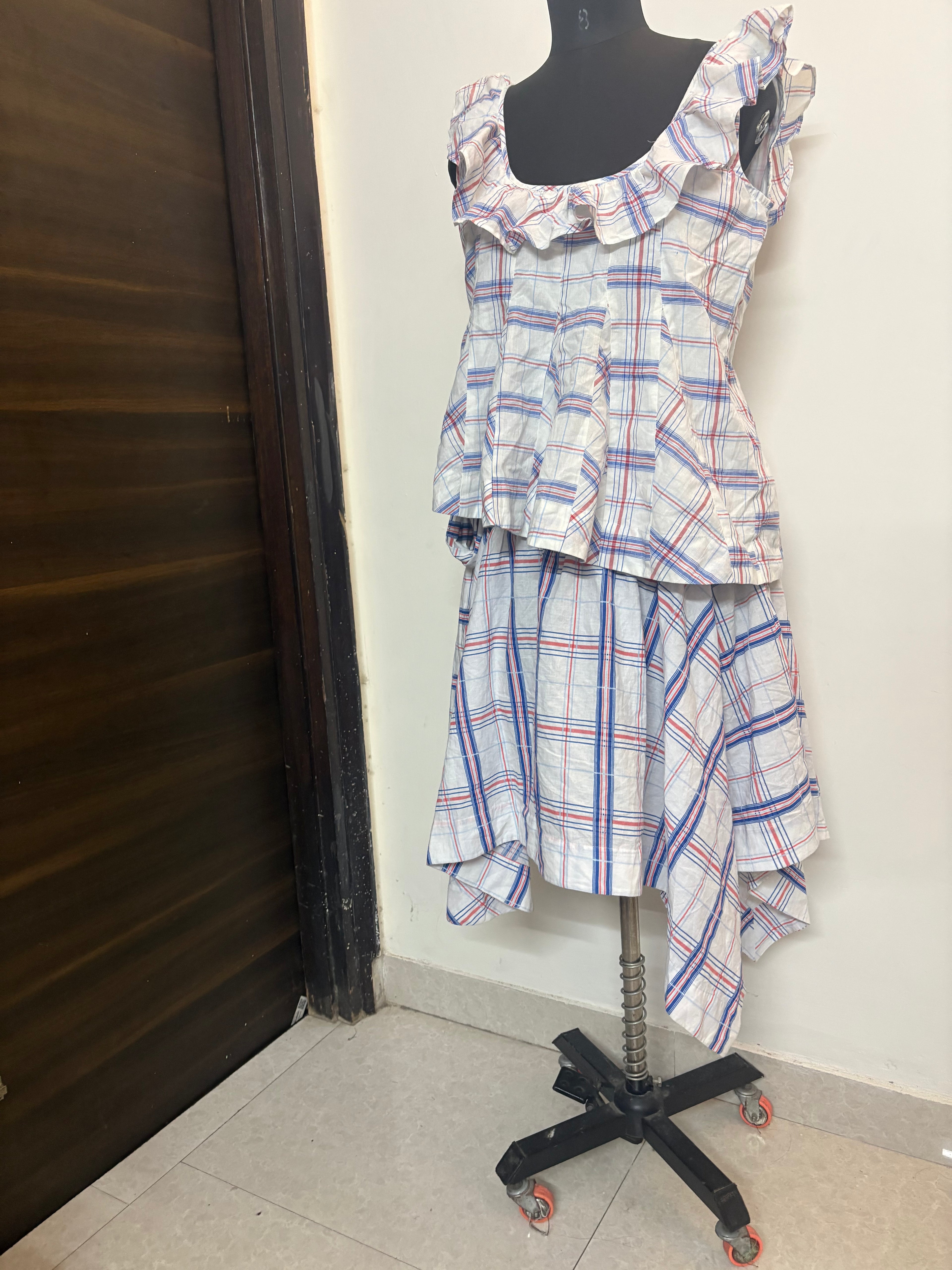 DM sample hanky skirt and top UK 10