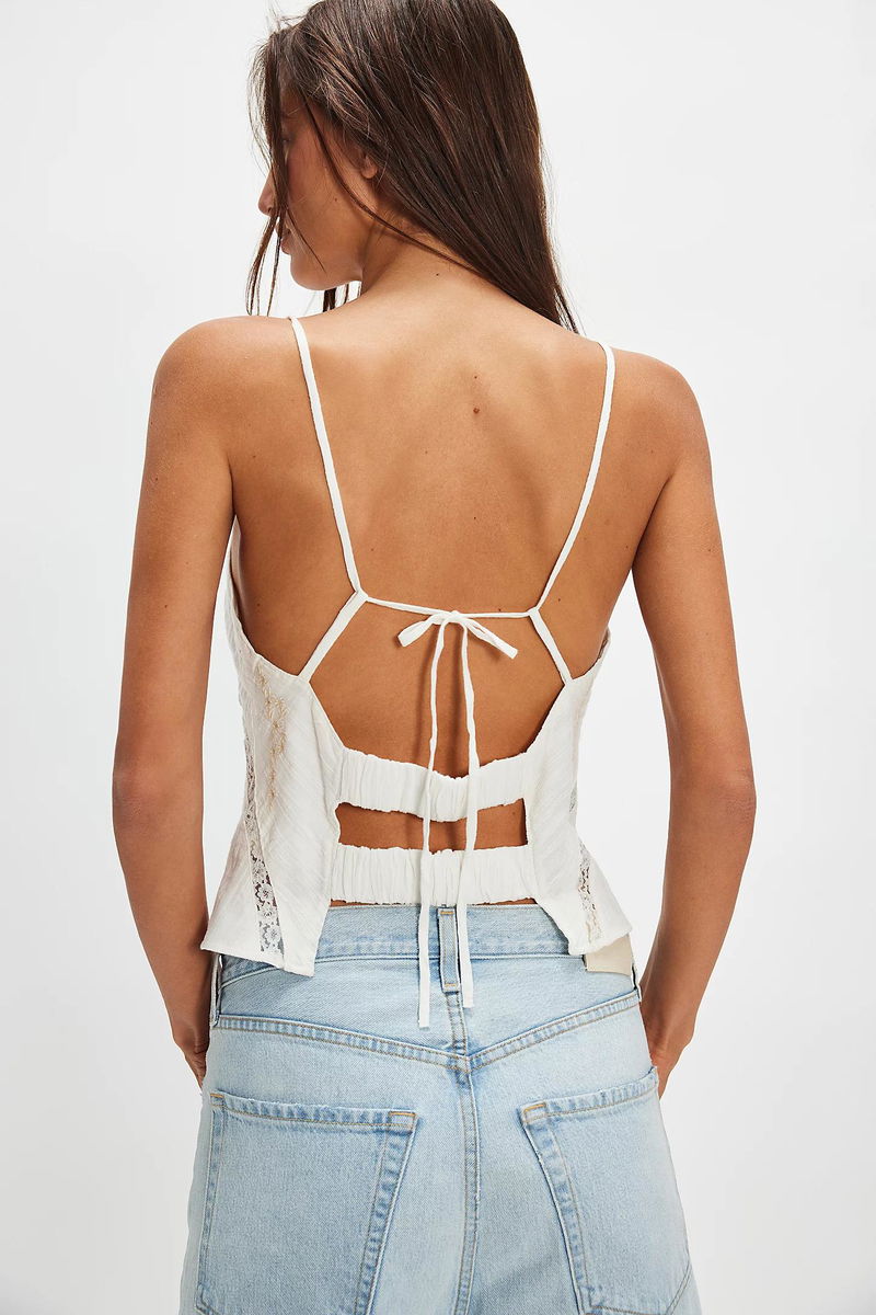 Free people locket of love top M
