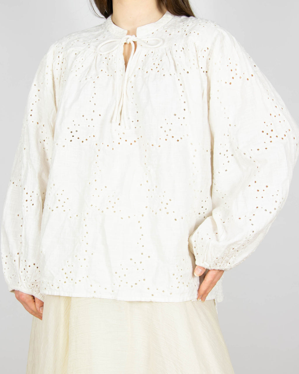 Kay/day embroidered top M/L