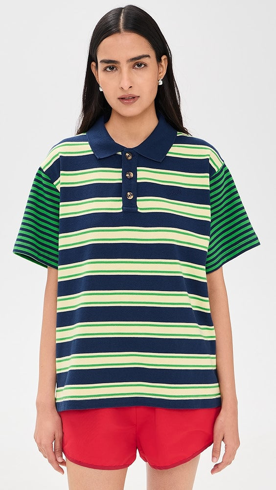 DAMSON MADDER ZIA RUGBY SHIRT - MULTI UK 10