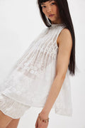 Free People Moon Magic Mesh Tunic
