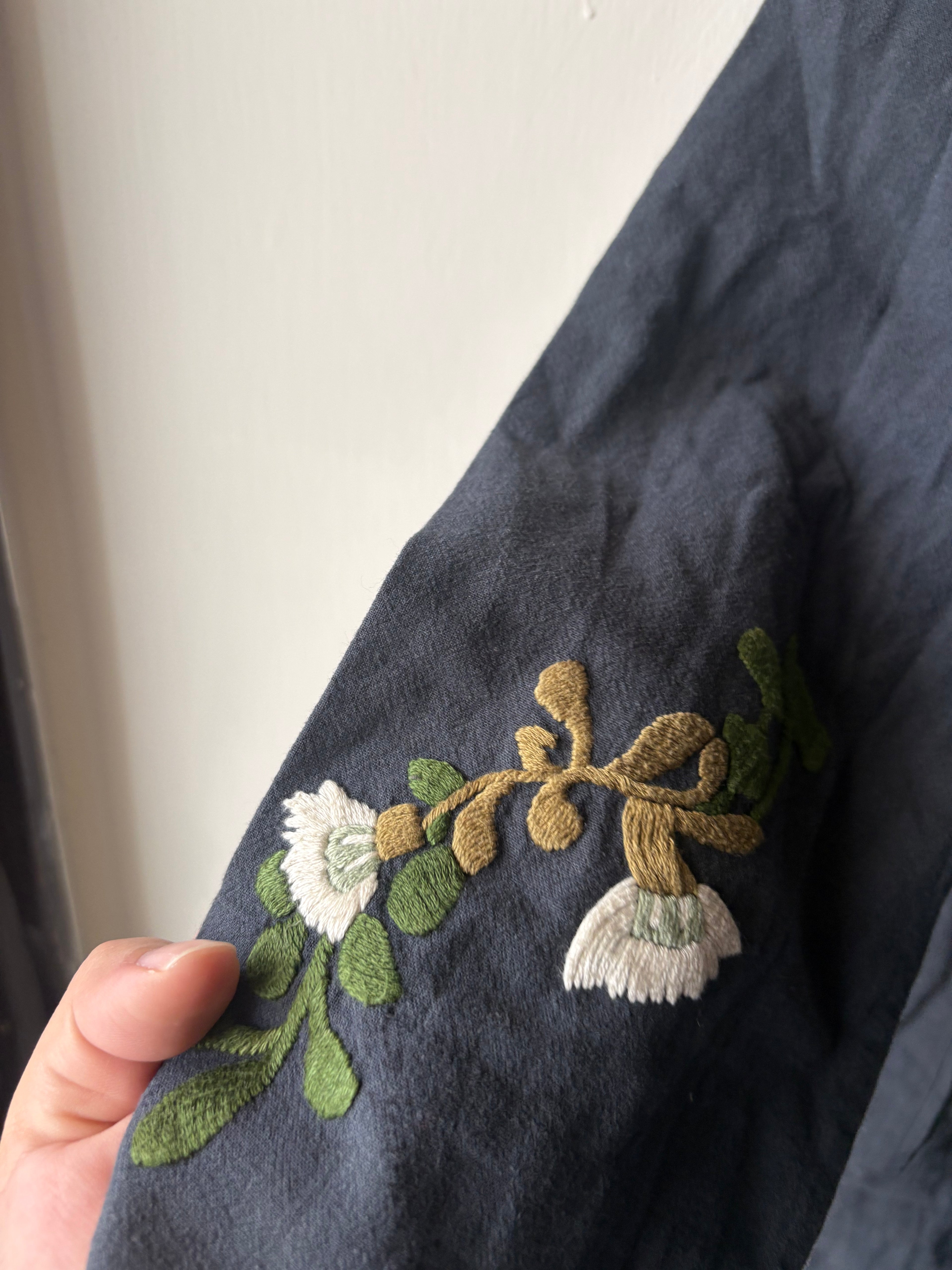 TOAST FLORAL EMBROIDERED DRESS
