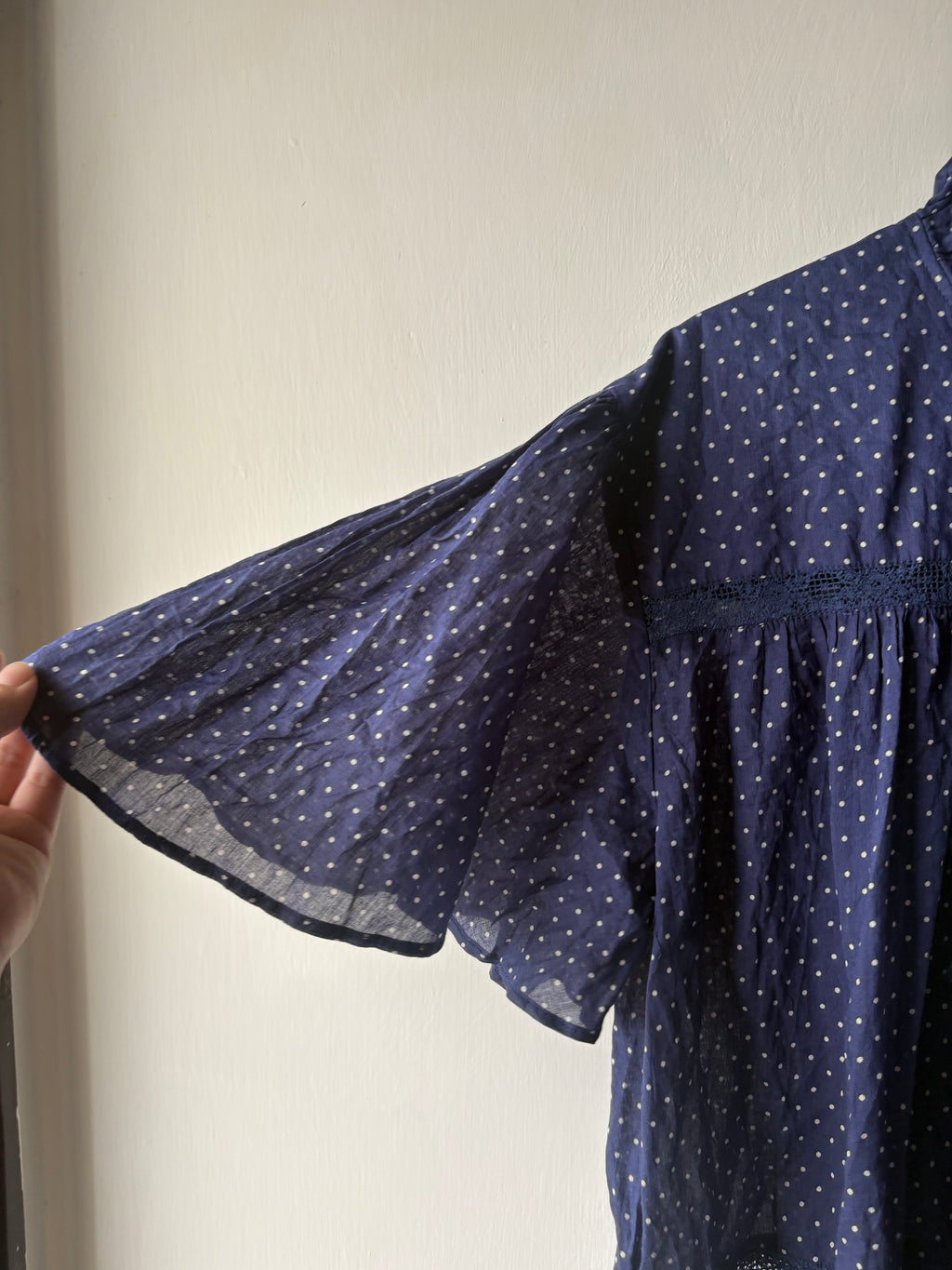 studio CLIP "Kin." BLUE DOTS SET OF 2 TOPS FS