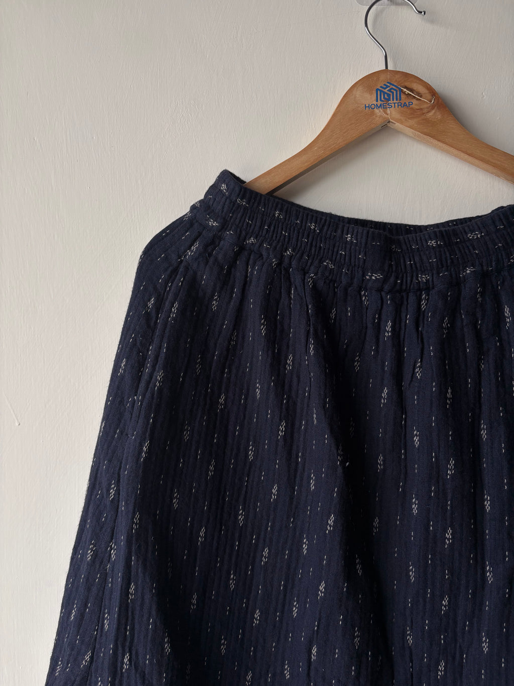 TOAST Dobby Stitch Cotton Skirt