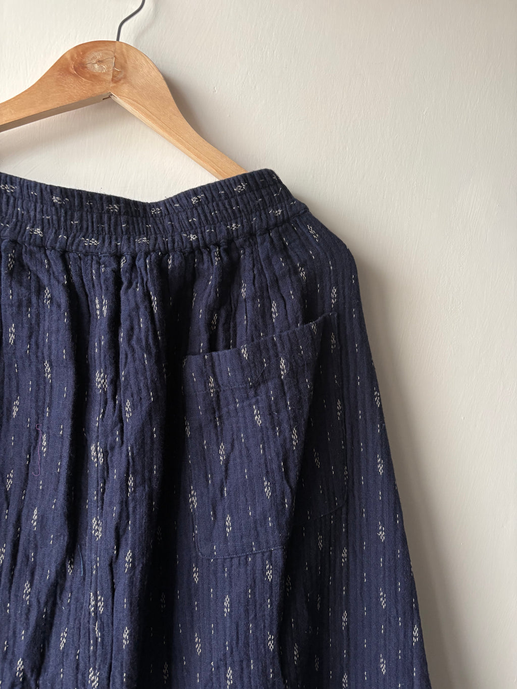 TOAST Dobby Stitch Cotton Skirt