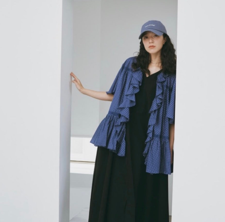 studio CLIP "Kin." BLUE DOTS SET OF 2 TOPS FS