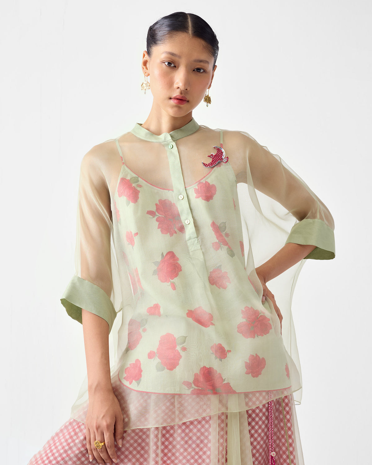 NICOBAR Jaisalmer SILK Shirt ONLY