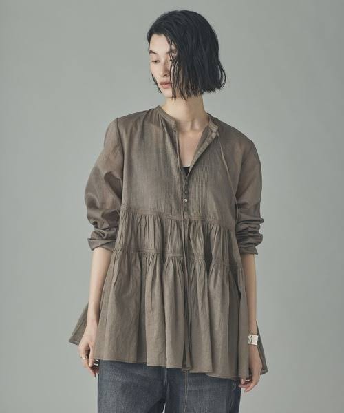 CURENSOLOGY TIERED BLOUSE FS