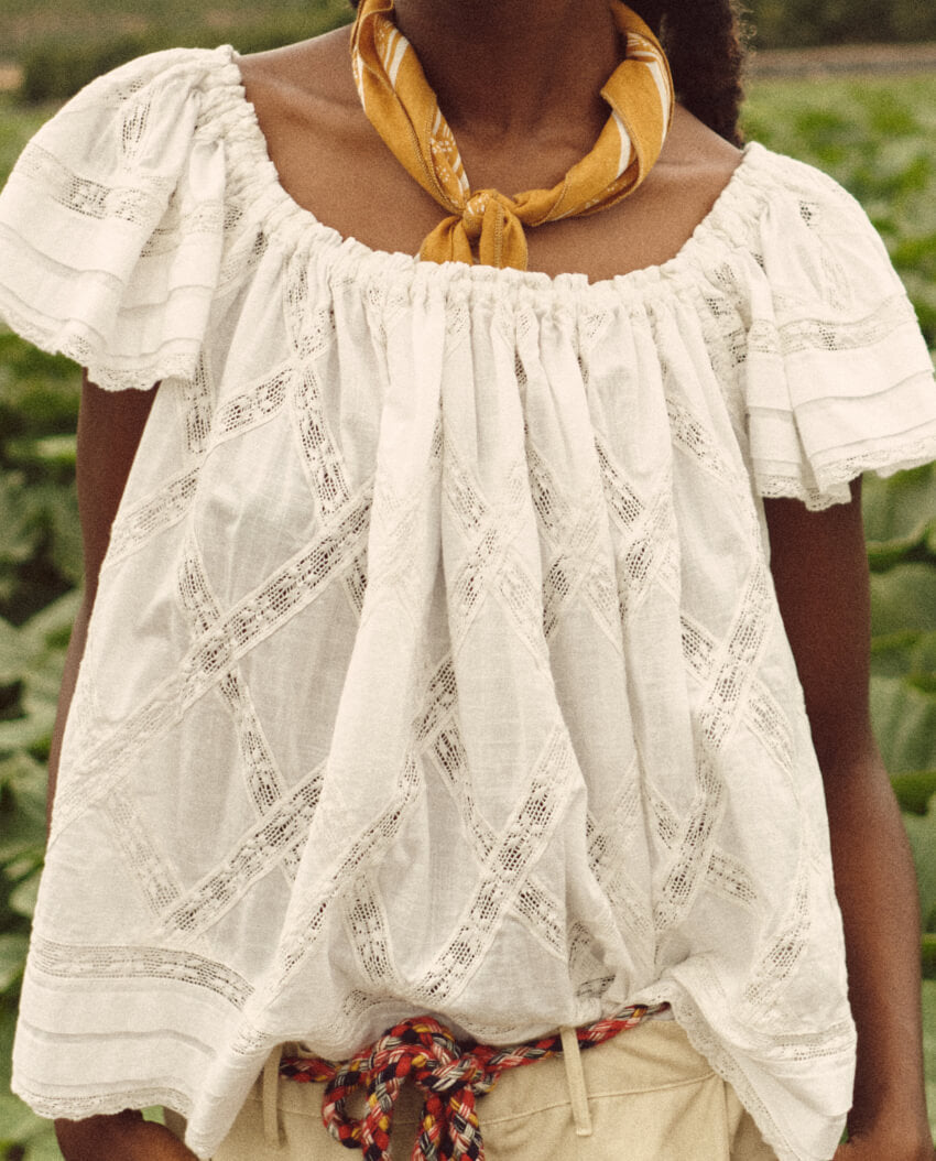 The Great - The West Top in White SIZE 1(S)